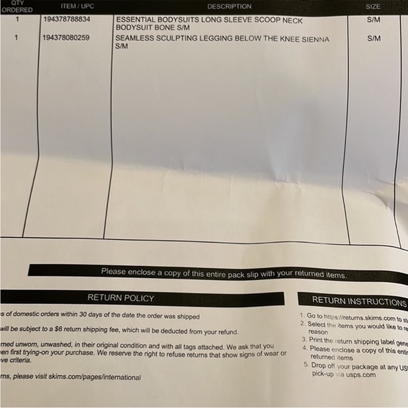 SKIMS ESSENTIAL BODYSUIT IN ‘BONE’ 🦴🤍 - Picture 5 of 9